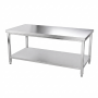 Table inox centrale 1800 x 700 mm