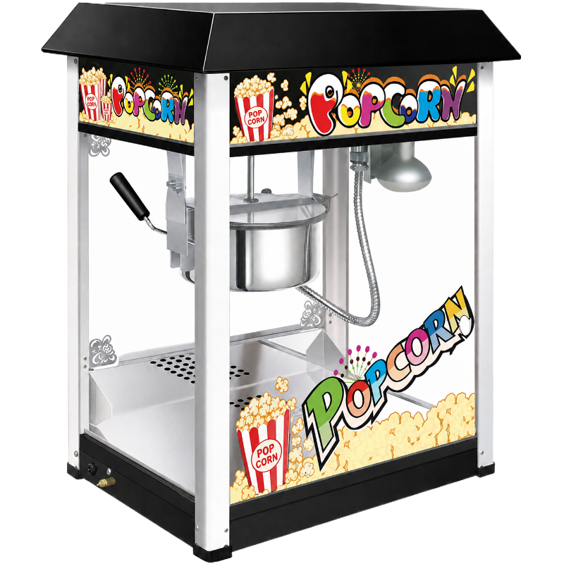 Machine à pop-corn Noire