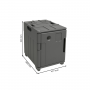 Conteneur isotherme avec dimensions 477 × 680 × 620 mm
