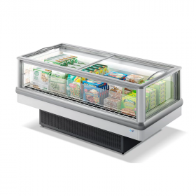 Vitrine réfrigérée bi-température libre-service Yalos - Isa - Blanc