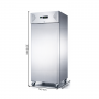 Armoire Réfrigérée Positive GN 2/1 – 650 Litres - Glissières fixes embouties dans la paroi intérieure