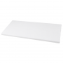 Planche à découper en polypropylène blanche 1000 × 700 × 25 mm