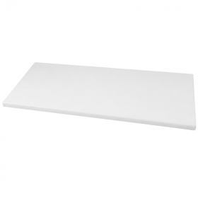 Planche à découper en polypropylène blanche 1200 × 700 × 25 mm
