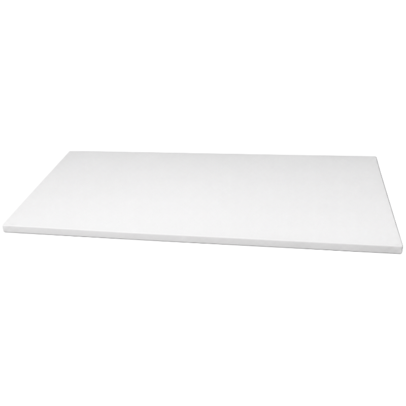 Planche à découper en polypropylène blanche 1500 × 700 × 25 mm
