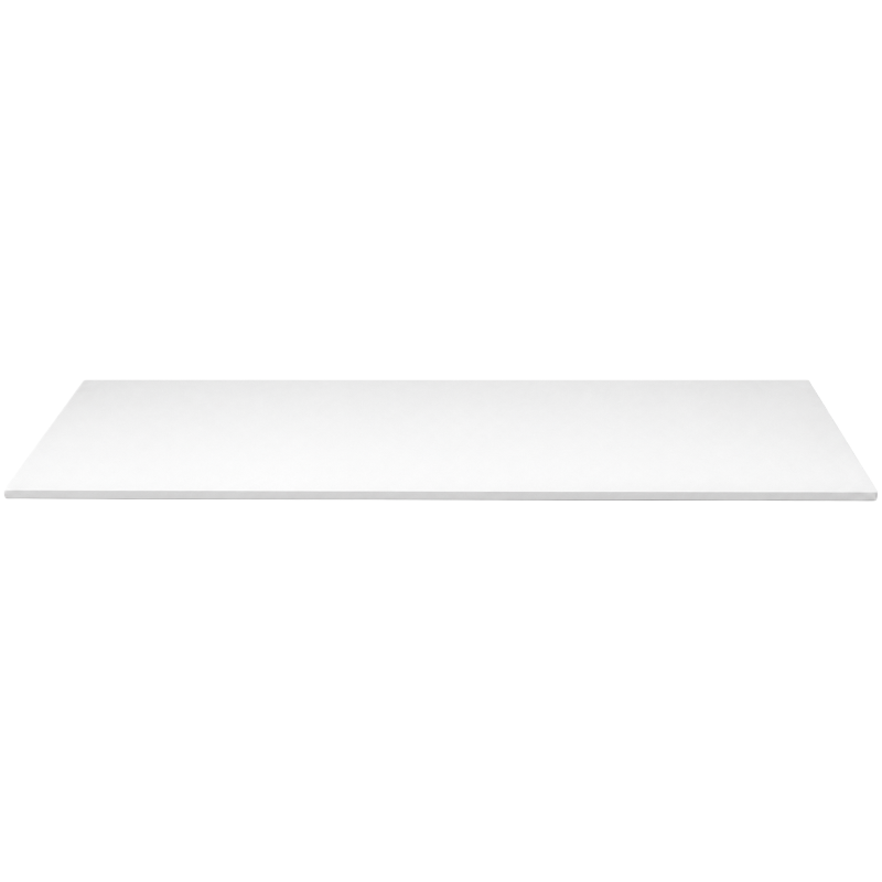 Planche à découper en polypropylène blanche 2000 × 700 × 25 mm