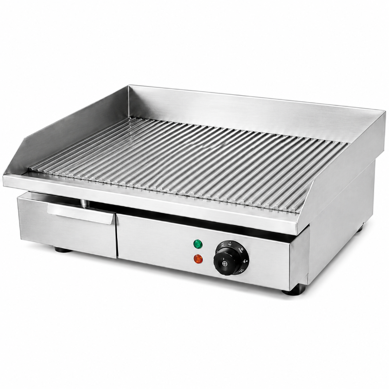 Plancha rainurée 550 mm