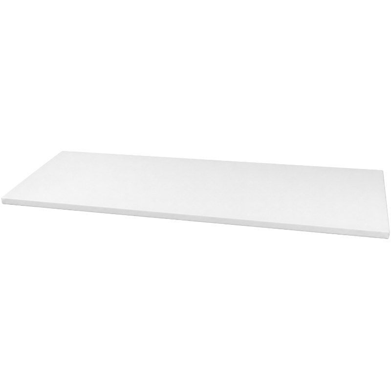 Planche à découper en polypropylène blanche 1400 × 600 × 25 mm