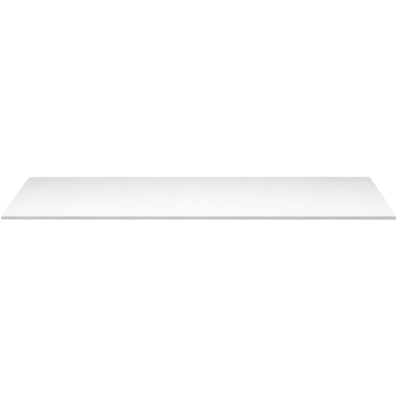 Planche à découper en polypropylène blanche 1800 × 600 × 25 mm