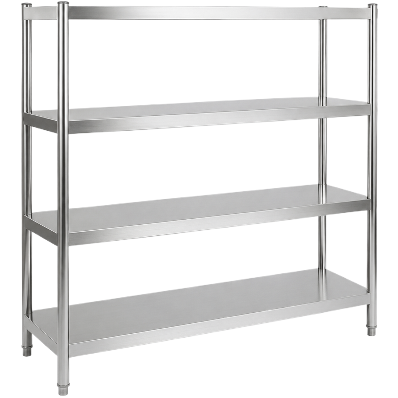 Rayonnage inox plein 1500 x 500 x 1700 mm