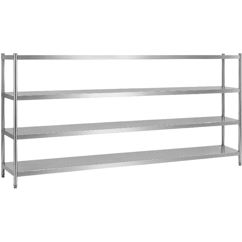 Rayonnage inox plein 2000 x 500 x 1700 mm