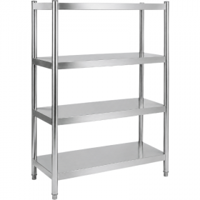 Rayonnage inox plein 1000 x 500 x 1700 mm