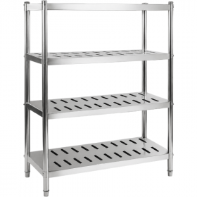 Rayonnage inox ajouré 1000 x 500 x 1700 mm