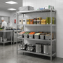 Rayonnage inox ajouré 1500 x 500 x 1700 mm