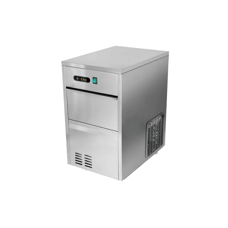 Machine à glaçons creux professionnelle 20kg - modèle déclassé