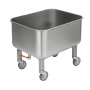 Chariot à lavage avec robinet de vidange 80 litres