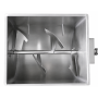 Cuve inox avec pales de mélange intérieures
