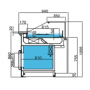 Vitrine réfrigérée ISOTECH Luxy avec réserve