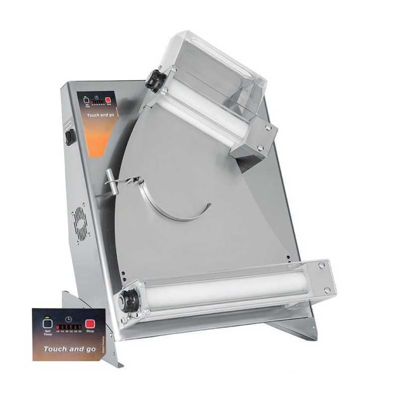 Formeuse pizza à froid électronique 2 rouleaux diam 300 touch and go