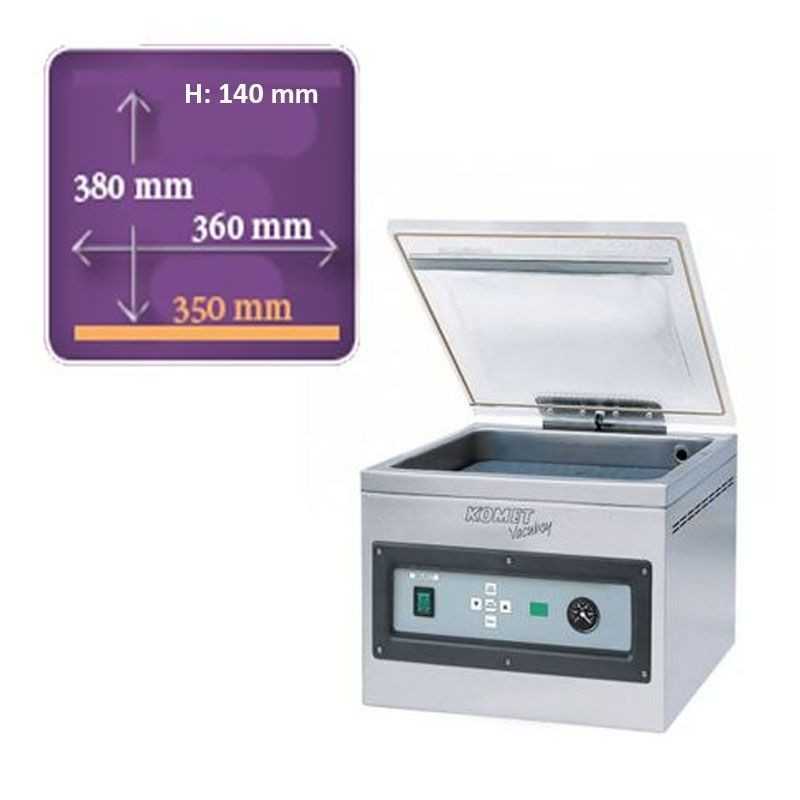 Machine sous vide de table Komet vacuboy