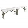 Banc pliable au centre 1830mm