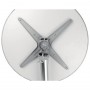 Mange-debout inox plateau basculant 600mm