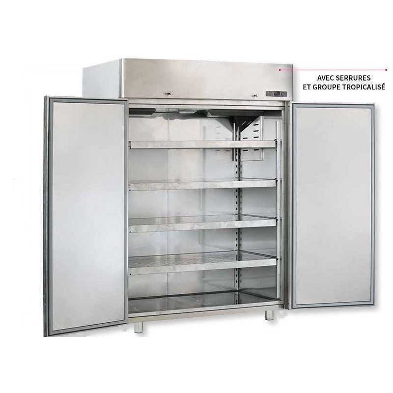 Armoire Refrigeree Ou De Congelation 1500l Tout Inox Sans Montant Central