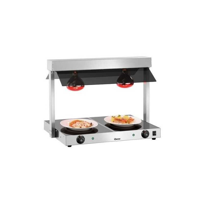 Pont chauffant infrarouge 2 lampes