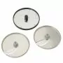 Kit 3 disques de coupe (trancheur 2 et 5mm et rapeur 3 mm) pour Prep4You