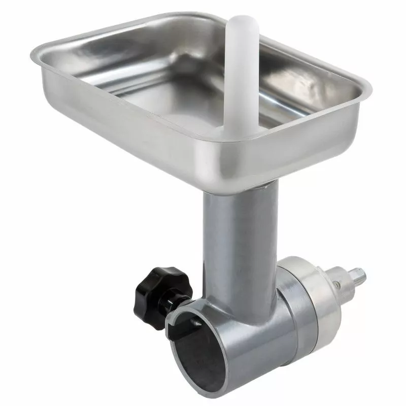 Accessoire Hachoir à Viande Pour Pétrisseur G3 Ferrari - Structure Aluminium Avec 3 Disques Inox, Compatible G20113/G20120