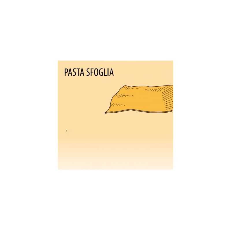 Couteau filière pasta sfoglia 135mm MTGR F1 5 pas fi