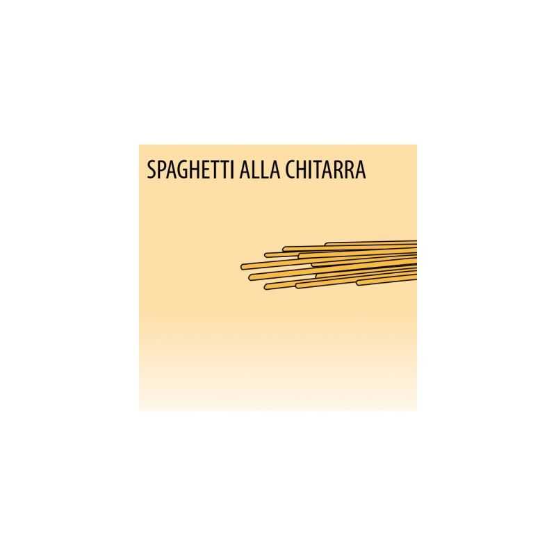 Couteau filière spaghetti chitarra 2x2mm MTGR F4 chi fi