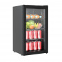 Mini armoire réfrigérateur de comptoir - Noire - 80 Litres - Combisteel