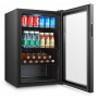 Armoire réfrigérateur de comptoir - Noire - 115 Litres - Vue porte ouverte - Combisteel