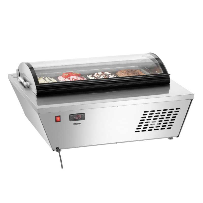 Vitrine à glaces 4 bacs Bartscher