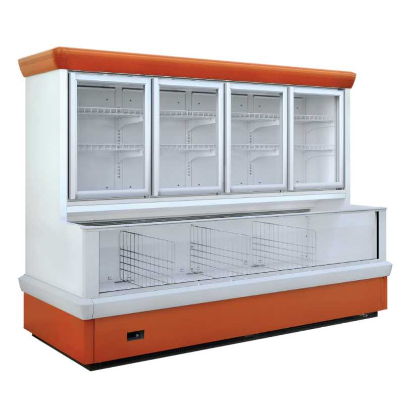 Vitrine réfrigérée type requin Siberie