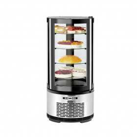 Vitrine réfrigérée à gâteaux ronde Bartscher 100L