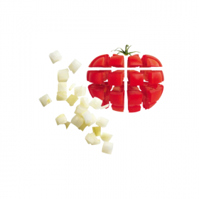 Equipements macédoine diam 175mm coupe 10x10x10mm réf 27114