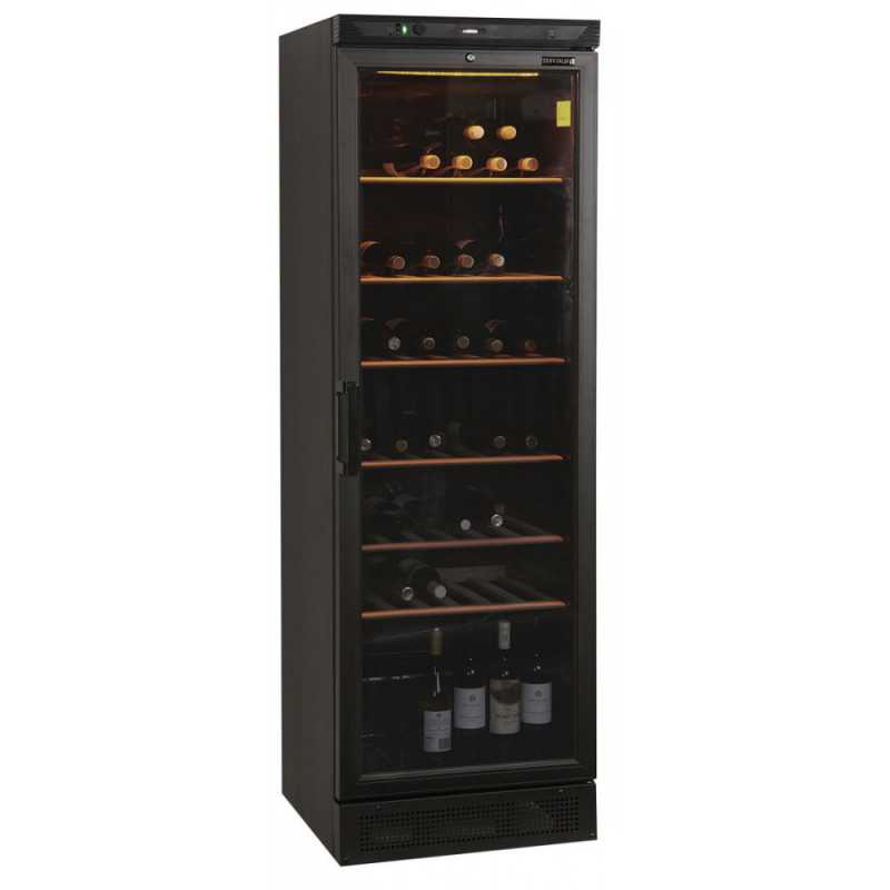 Cave à vin mono-température 118 Bouteilles porte vitrée