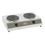 Réchaud électrique professionnel 2 feux Roller Grill