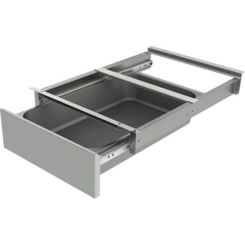 Option Tiroir inox à partir d'une longueur de 500 mm