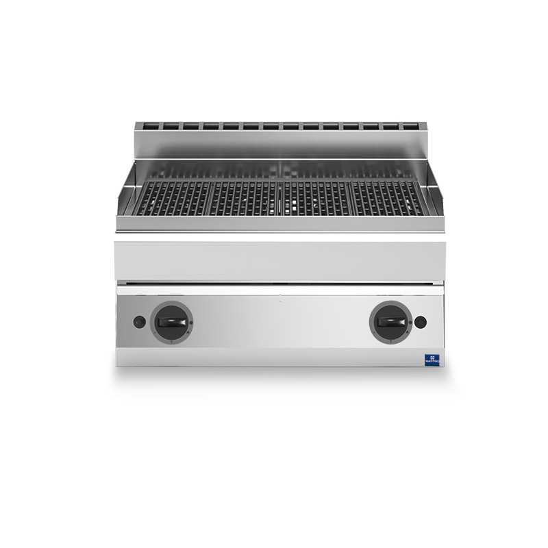 Grill professionnel gaz plaque en fonte rainurée Modular 650