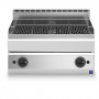 Grill professionnel gaz plaque en fonte rainurée Modular 650