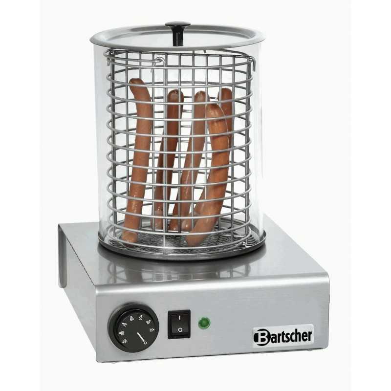 APPAREIL HOT DOGS ÉLECTRIQUE CHÂSSIS CARRE 1KW