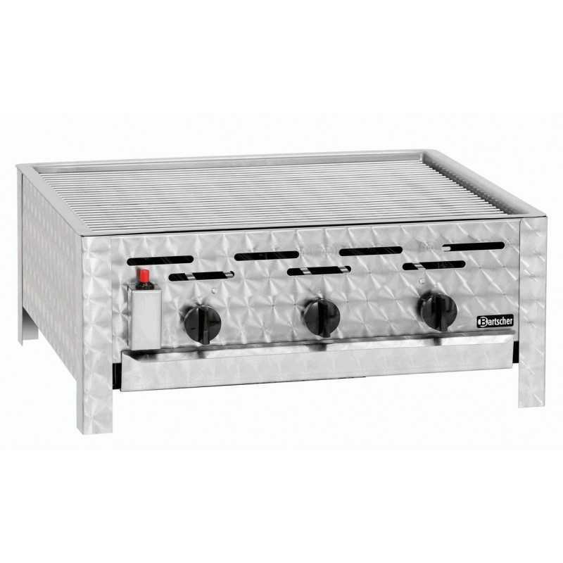 GRILLS DE TABLE GAZ 3 BRÛLEURS AVEC KIT GRID