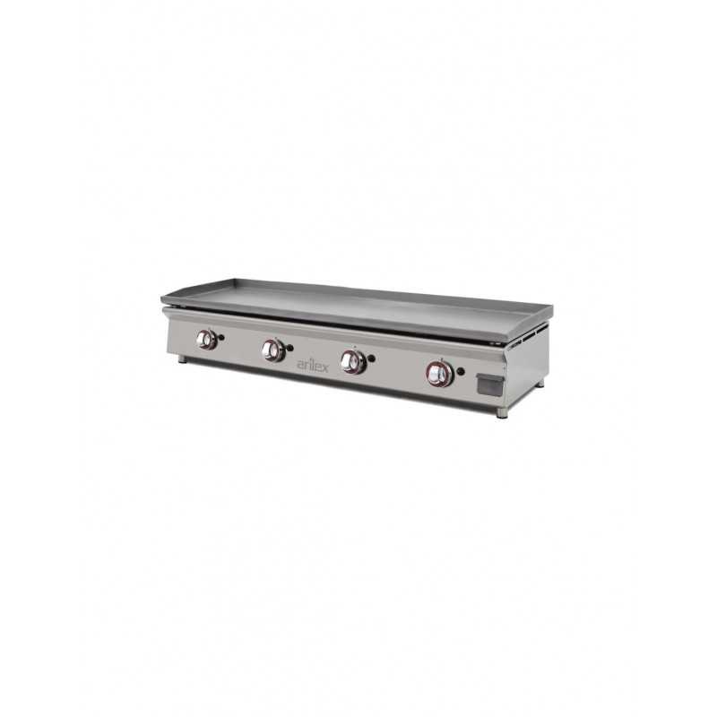 Plancha à Gaz Lisse en ACIER Laminé - L1200 | Arilex