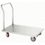Chariot de transport inox sur roues