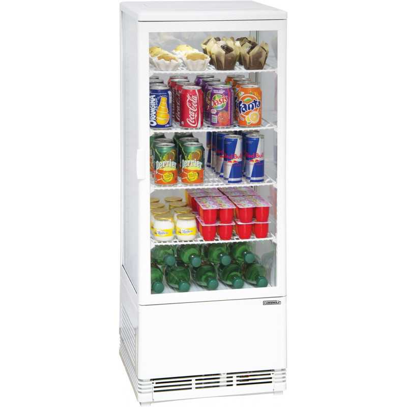 Vitrine réfrigérée positive 98L Blanche Casselin