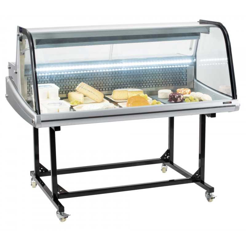 Vitrine réfrigérée de marché 256L sur chariot Casselin