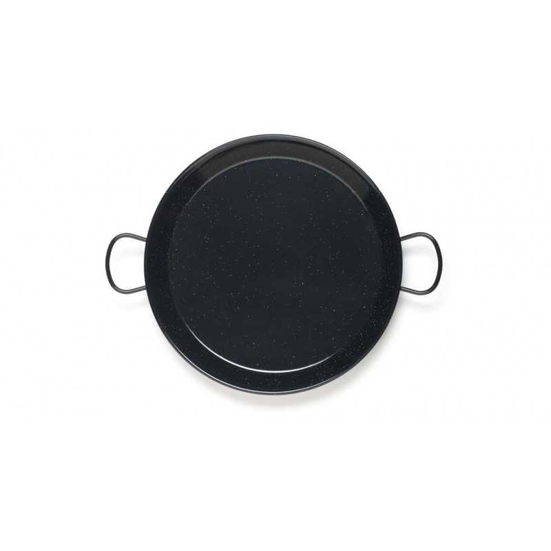 Poêle à paella acier émaillé