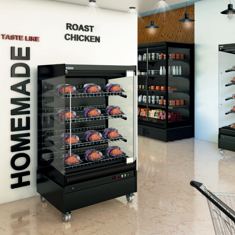 Vitrine chauffante libre service Camoes